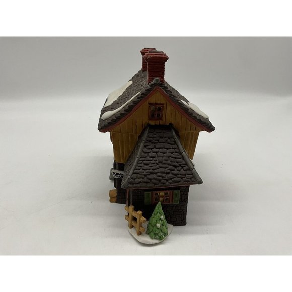 Dept 56 Heritage Village Collection "Ichabod Crane's Cottage" Retired Porcelain - Picture 8 of 16